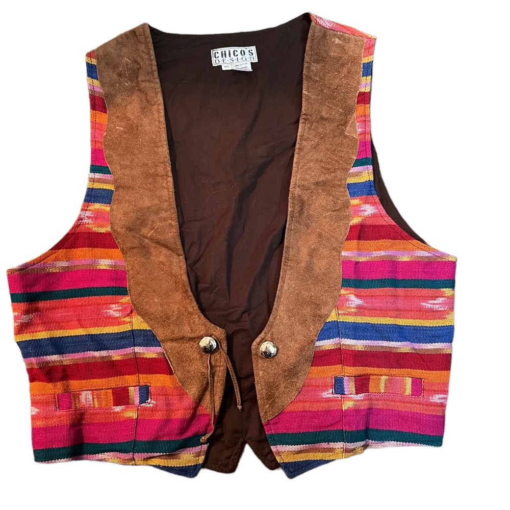 Chicos Design Vest M/L Western